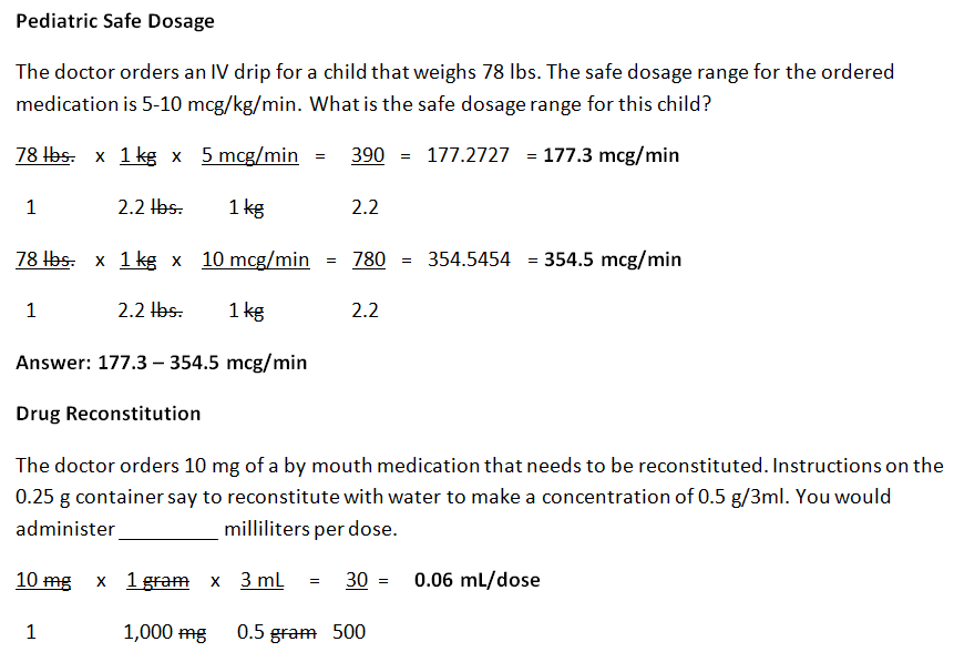 Dosage Calculation Formulas Cheat Sheet Hawkazgard 122800 | The Best ...